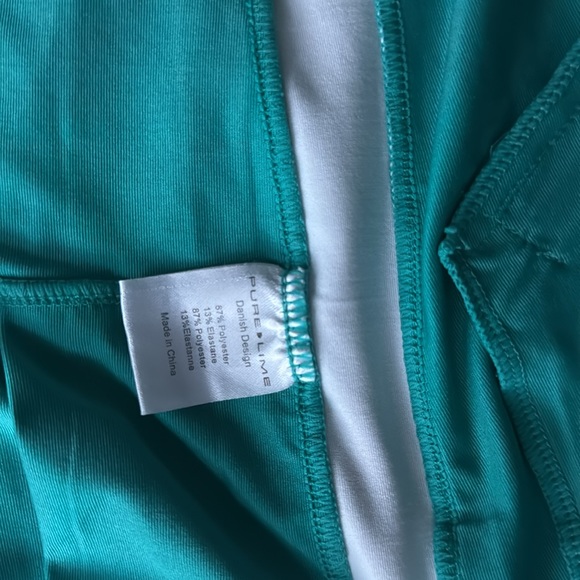 Pure Lime Tennis Outfit Set. 3 pcs. Size Small (4/6) - Picture 15 of 15